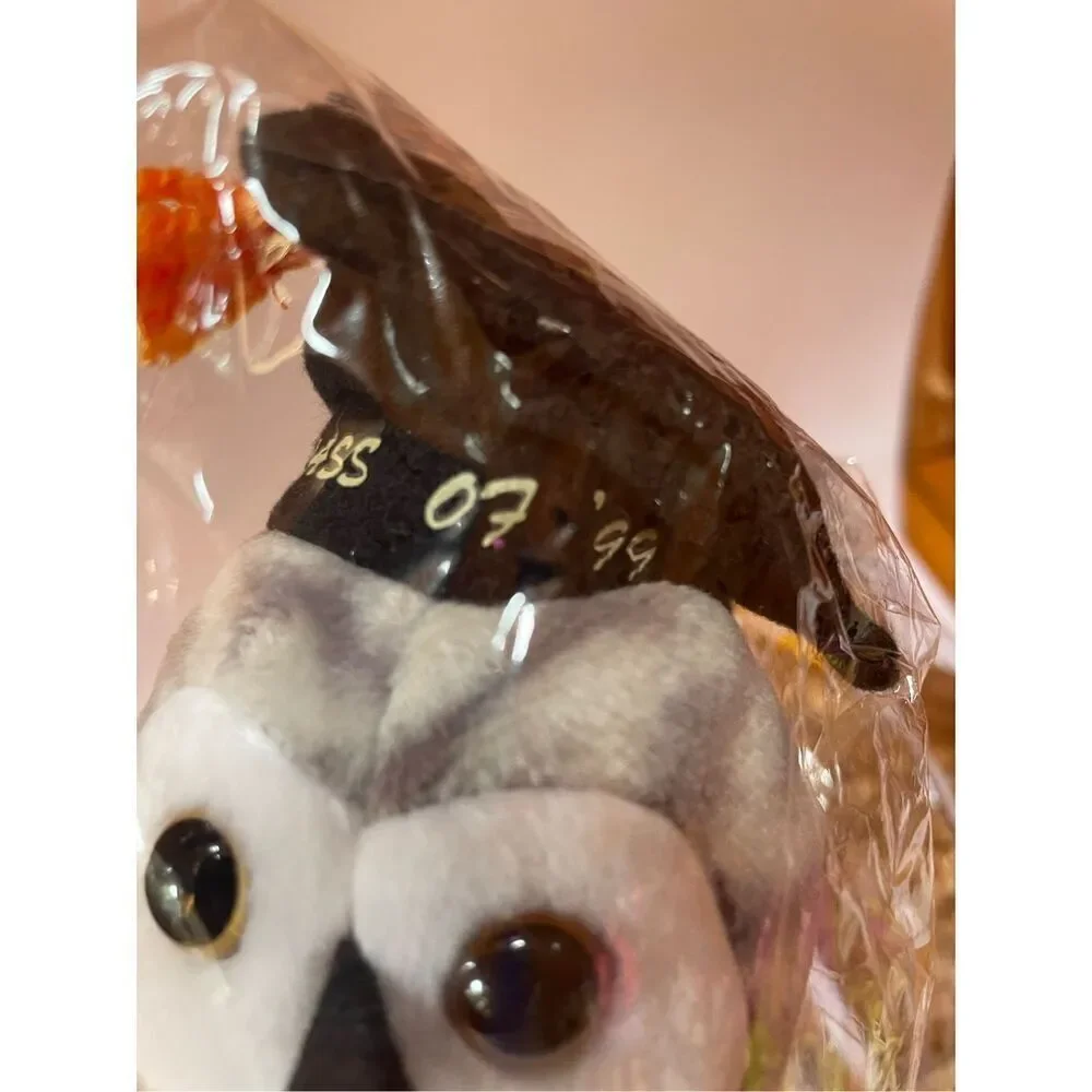 Wiser and Wisest - Ty Beanie Babies - Owls